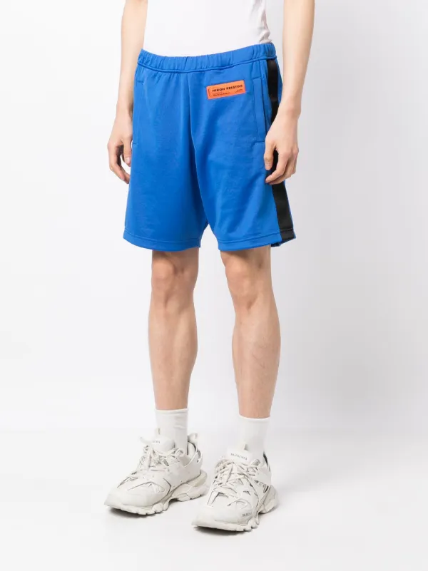 関税送料込【Heron Preston】ロゴパッチ スイムショーツ Heron Preston - Logo print swim shorts black - The Corner