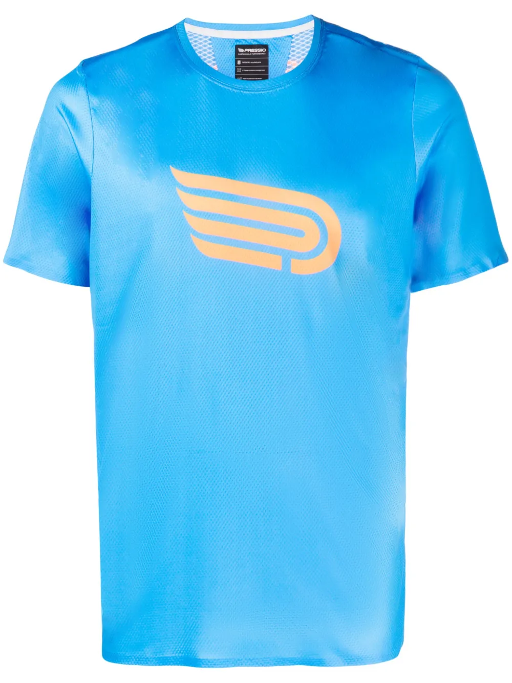 Pressio Arahi short-sleeve T-shirt - Blue