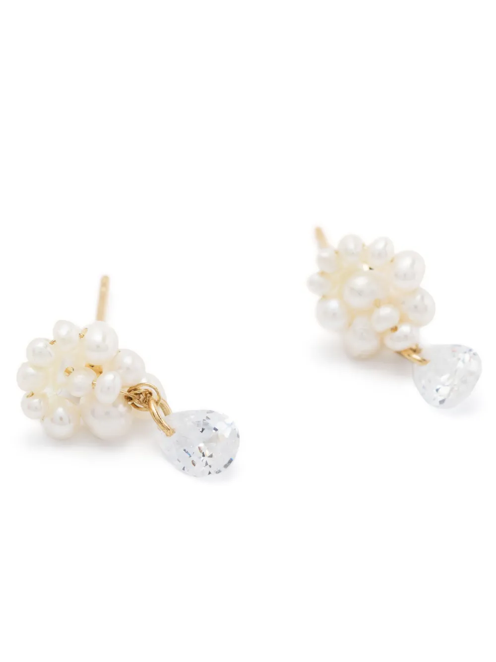  Completedworks Time Is Layered In Ice Earrings - Neutrals 