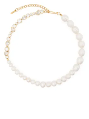 Jil Sander パールディテール ネックレス | ホワイト | FARFETCH JP