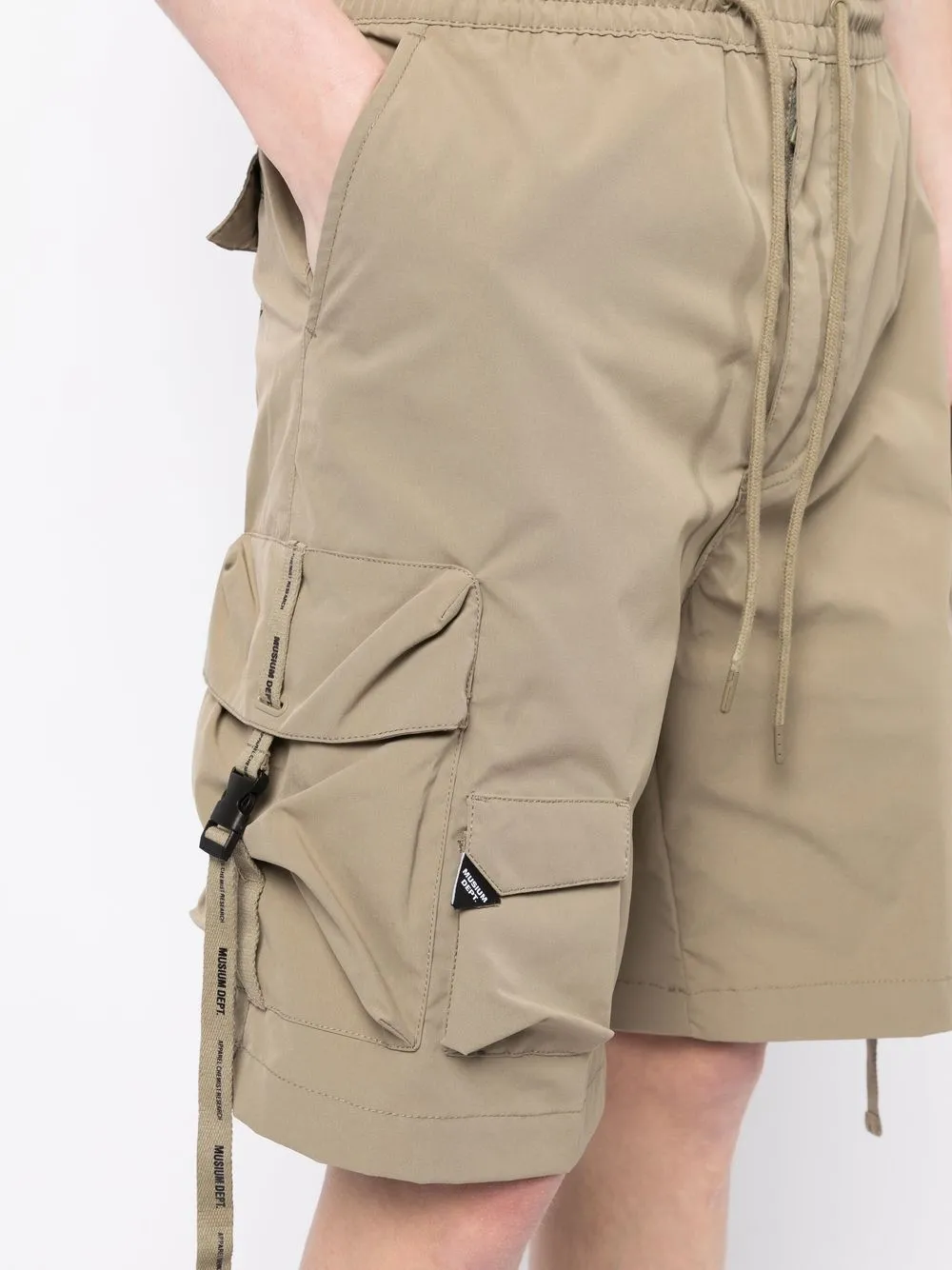 Musium Div. elasticatedwaistband Cargo Shorts Farfetch