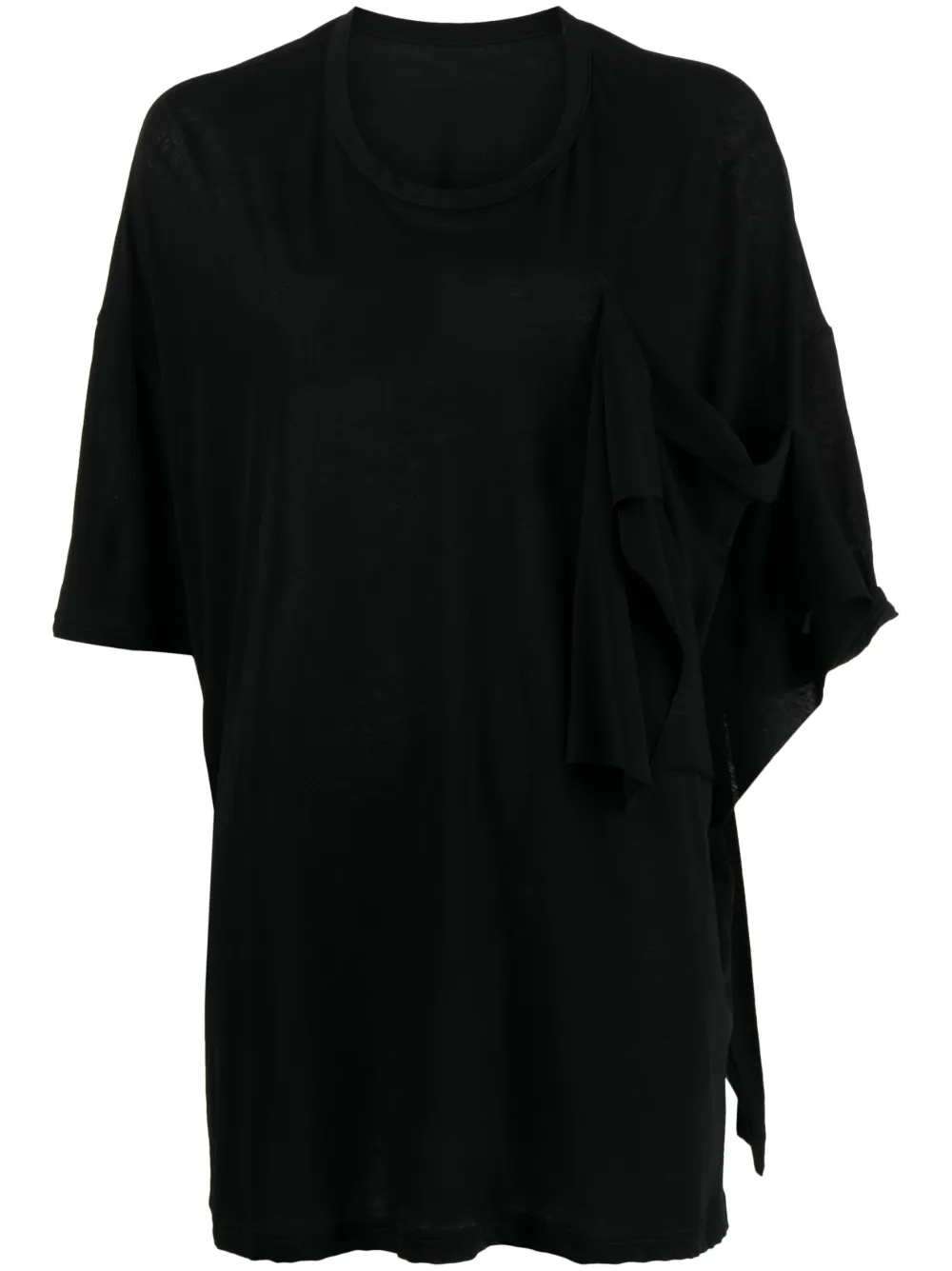 y-s-slub-texture-draped-t-shirt-farfetch