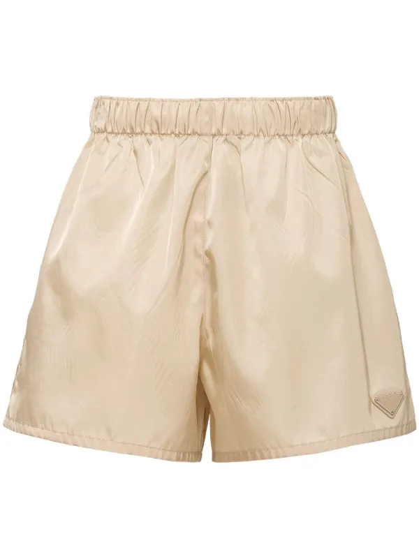 Prada Re-Nylon Elasticated Shorts - Farfetch