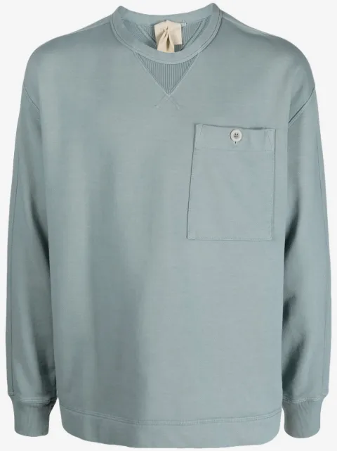 Ten C sudadera con parche del logo