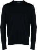 Zanone crew-neck knitted jumper - Blue