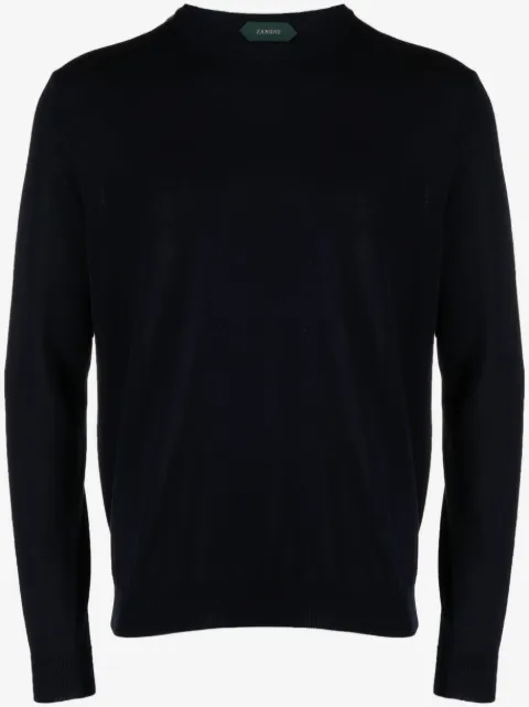 Zanone crew-neck knitted jumper