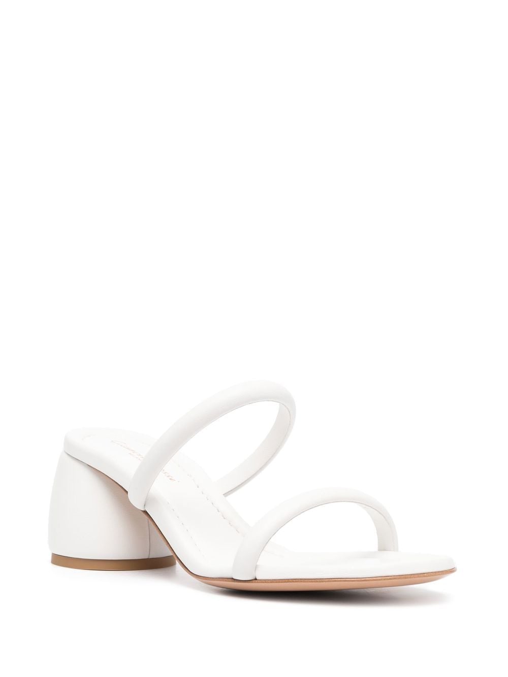 Gianvito Rossi Sandalen met blokhak - Wit