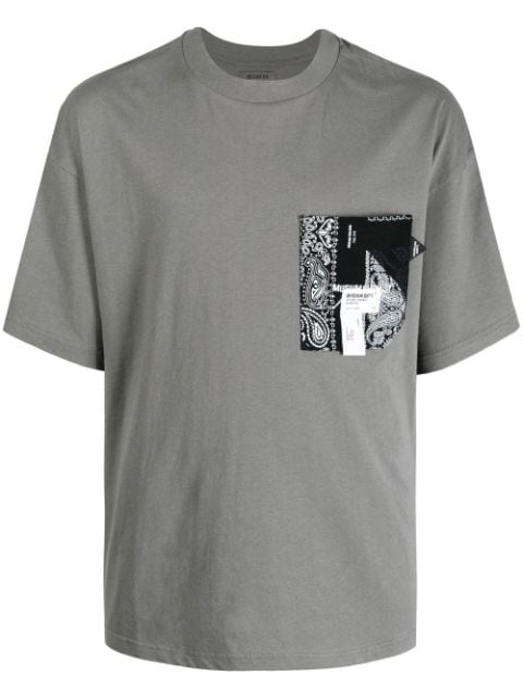Musium Div. bandana-print-detail T-shirt