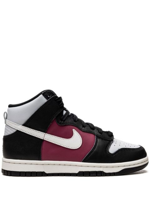 Nike Dunk High "Black Summit White Rosewood" sneakers WOMEN