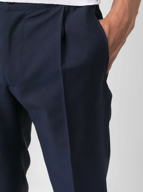 Kiton テーラード シングルスーツ | ブルー | FARFETCH JP