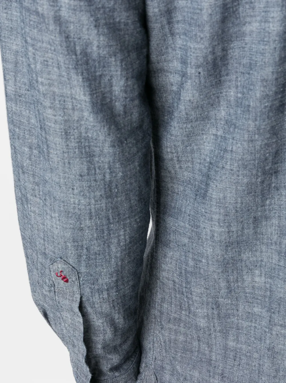 Glanshirt Long-sleeve Button-up Shirt In Blue