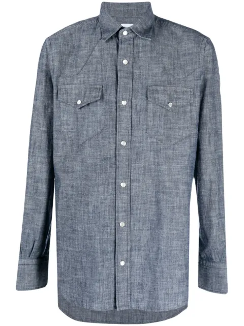 Glanshirt long-sleeve button-up shirt 