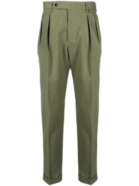 Incotex balloon-cut chino trousers