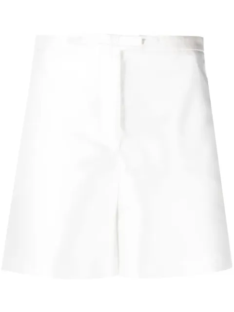 Blanca Vita shorts de vestir con efecto satinado