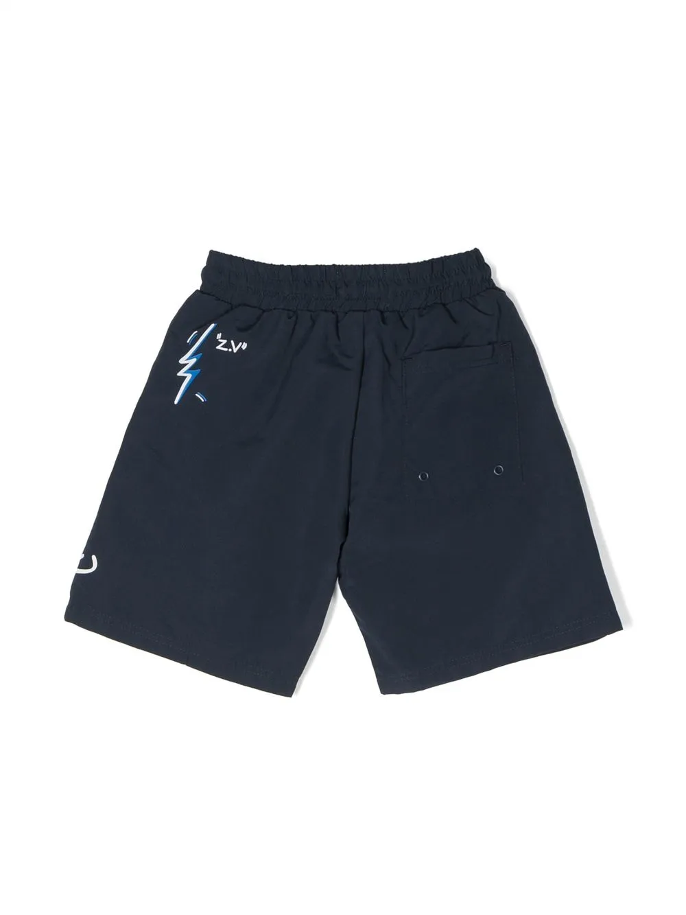 Zadig & Voltaire Kids Shorts met logoprint - Blauw