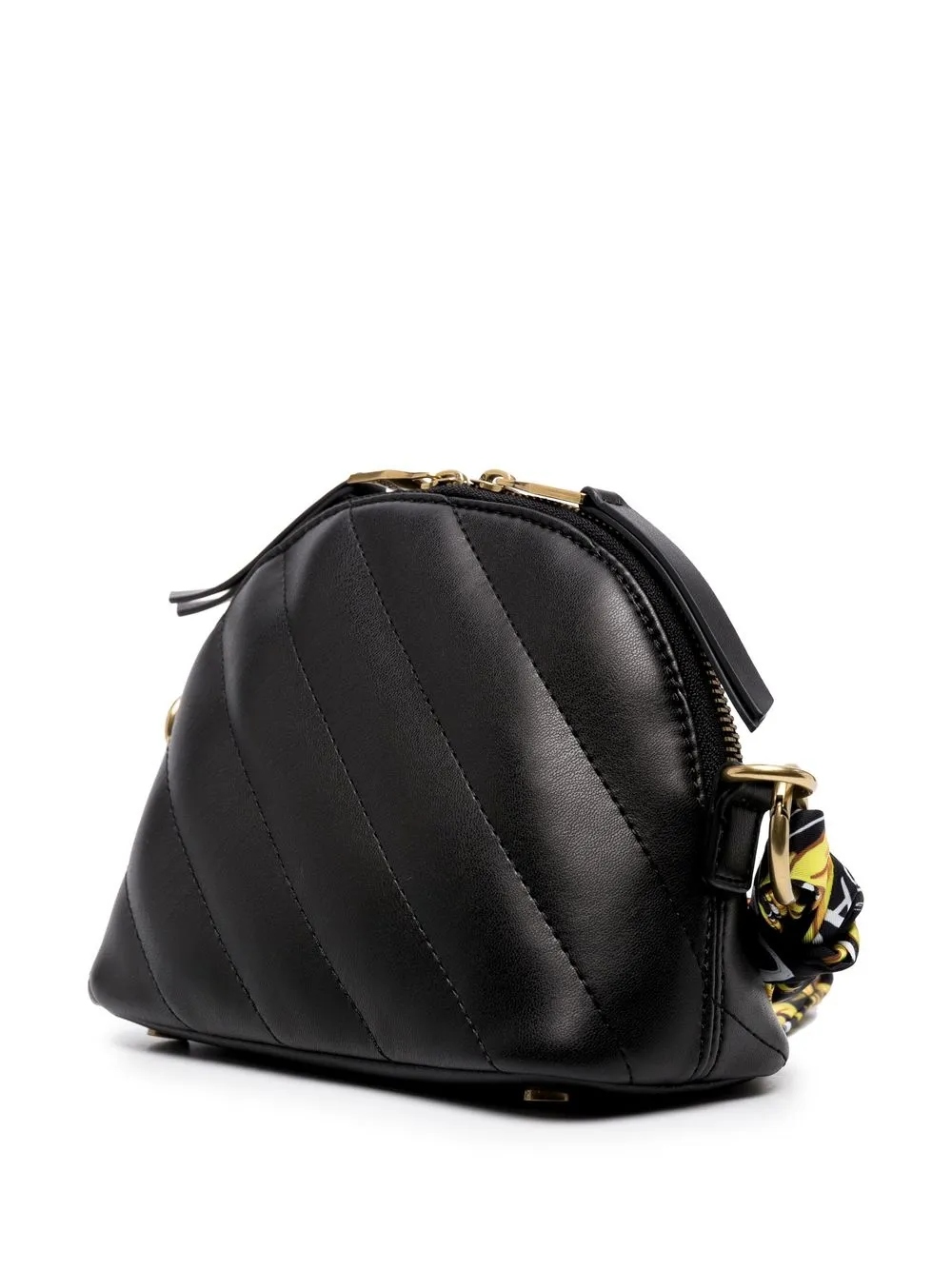 Versace Jeans Couture Logoplaque Crossbody Bag In Schwarz ModeSens