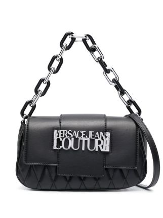 Versace Jeans Couture logo-plaque Shoulder Bag - Farfetch