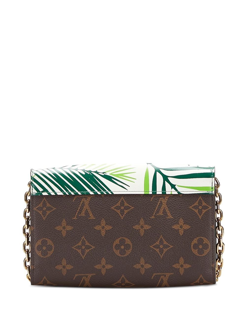 Louis Vuitton Monogram Palm Twist Wallet on Chain - Brown