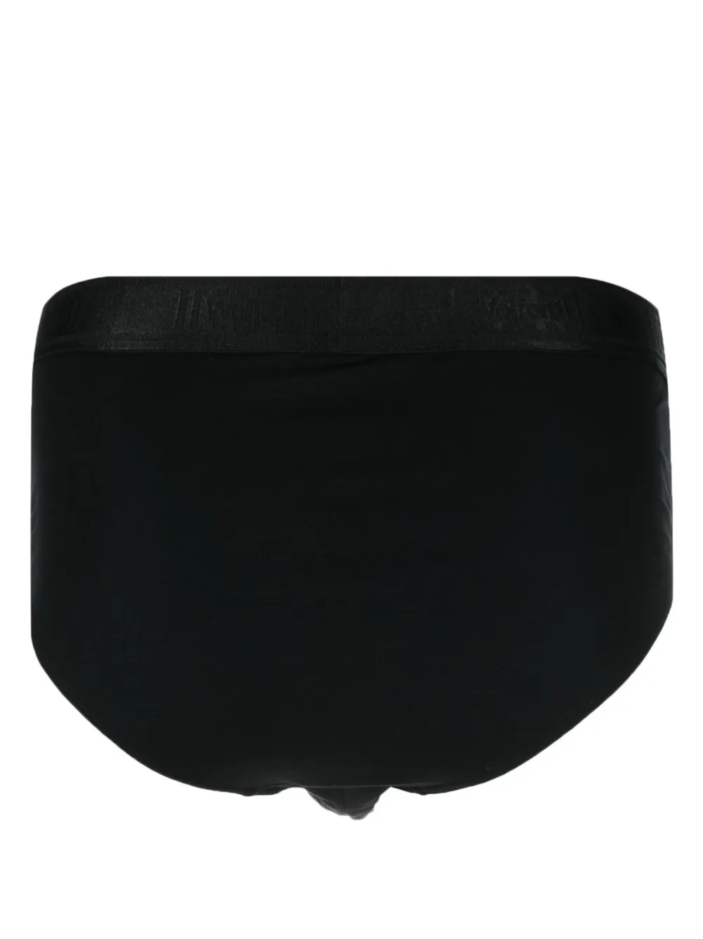 Wolford Logo-waistband Briefs Set In Black