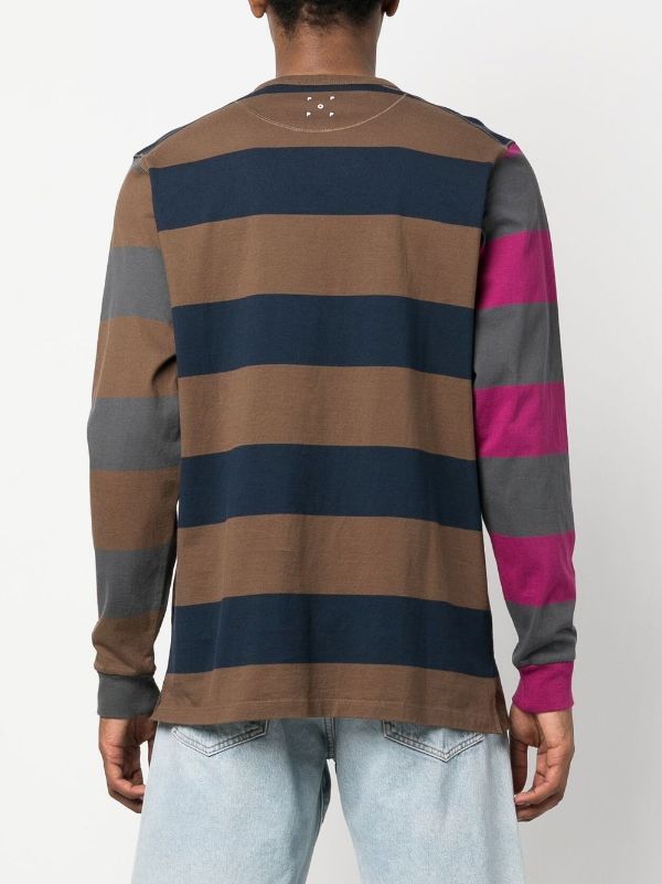 Pop Trading Company Striped Long Sleeve t-shirt - Farfetch