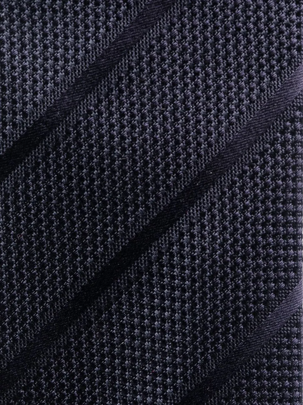 Tagliatore Gestreepte stropdas - Blauw
