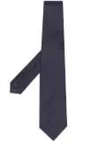 Tagliatore striped silk tie - Blue
