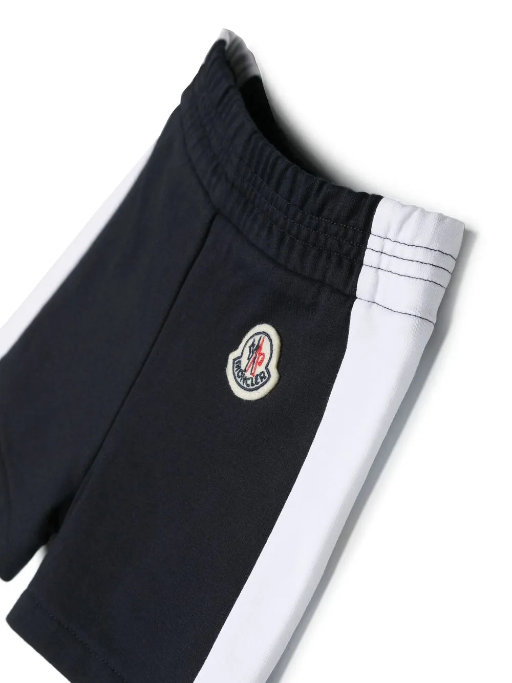 Logo-Patch Cotton Track Shorts