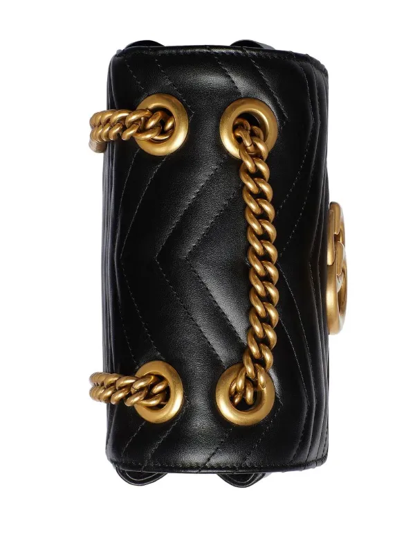 Gucci Mini GG Marmont Shoulder Bag Farfetch