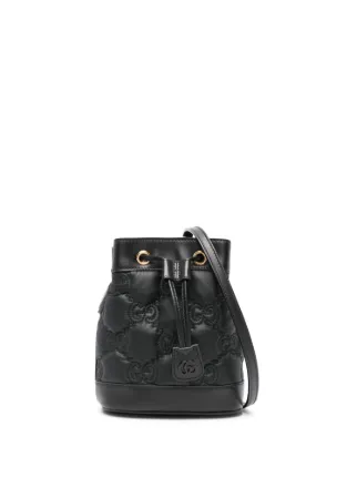 Gucci GGパターン バケットバッグ | ブラック | FARFETCH JP