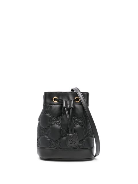 Gucci GG Supreme matelassé bucket bag