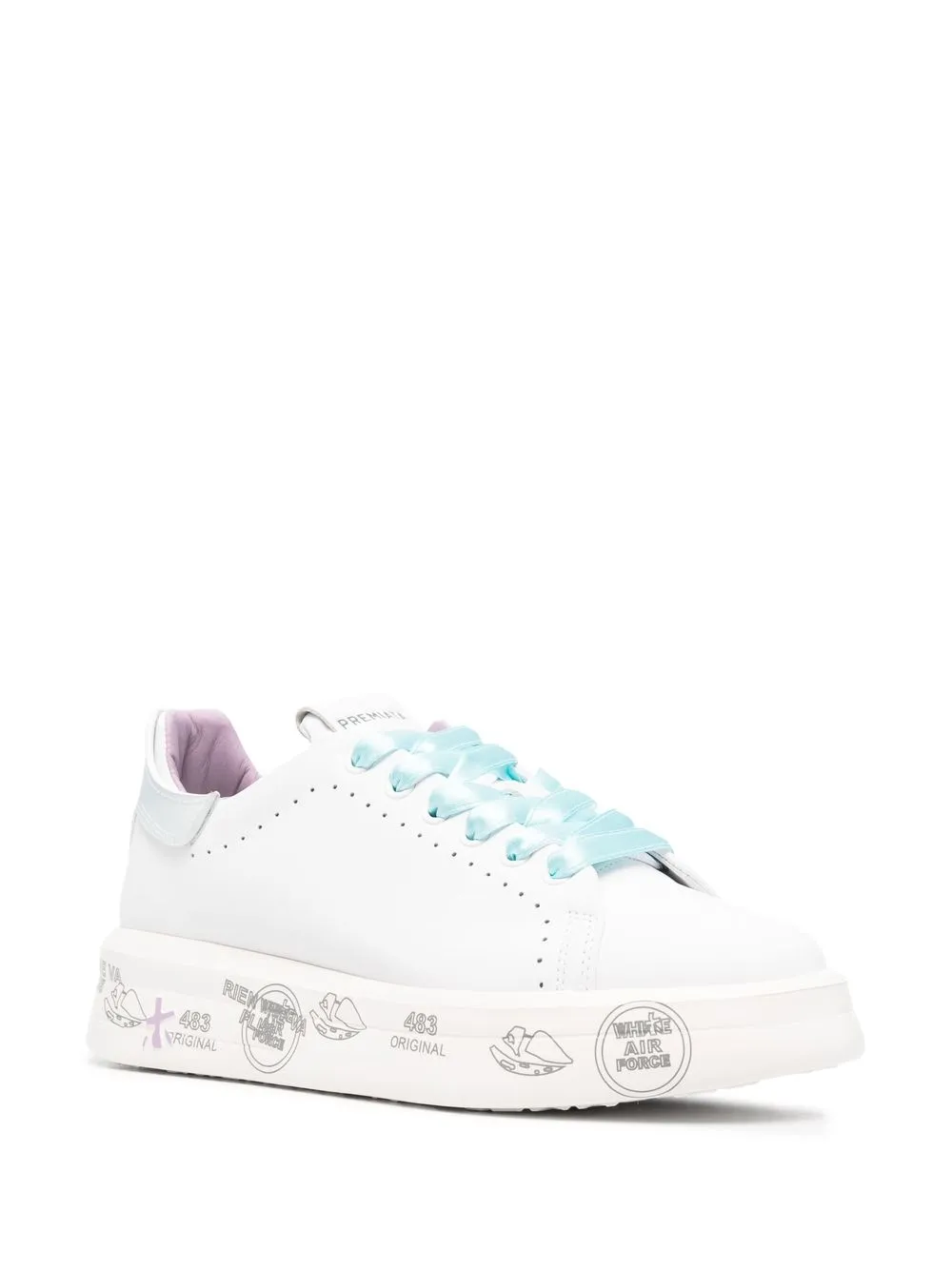 Premiata Belle 6280 low-top sneakers - Wit