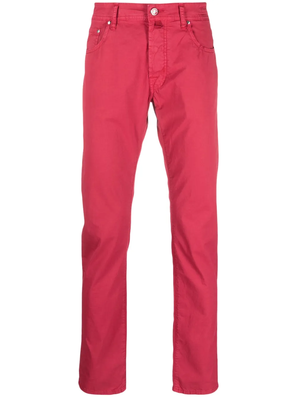 Jacob Cohën garmentdyed Tapered Jeans Farfetch