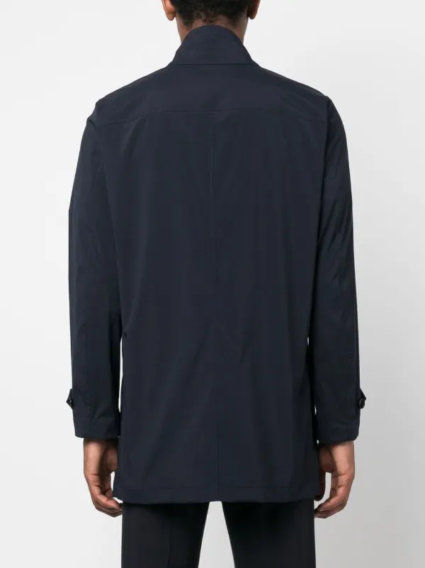 Fay single-breasted Coat | Blue | FARFETCH