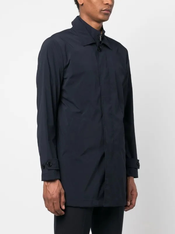 Fay single-breasted Coat | Blue | FARFETCH
