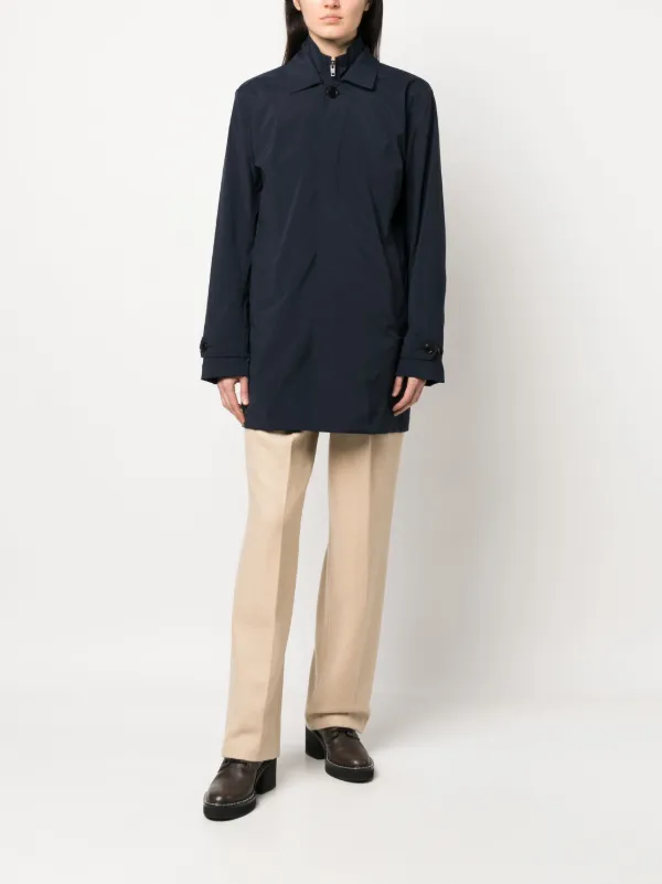 【関税&送料込】Fay Coats Blue Fay single-breasted Coat | Blue | FARFETCH