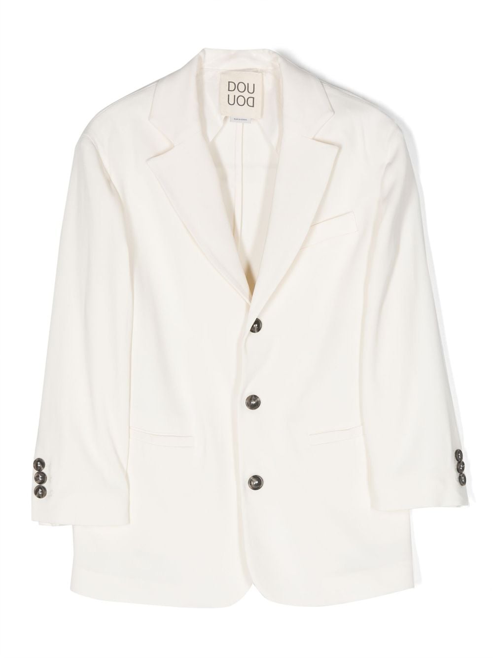 Image 1 of Douuod Kids single-breasted cotton blazer