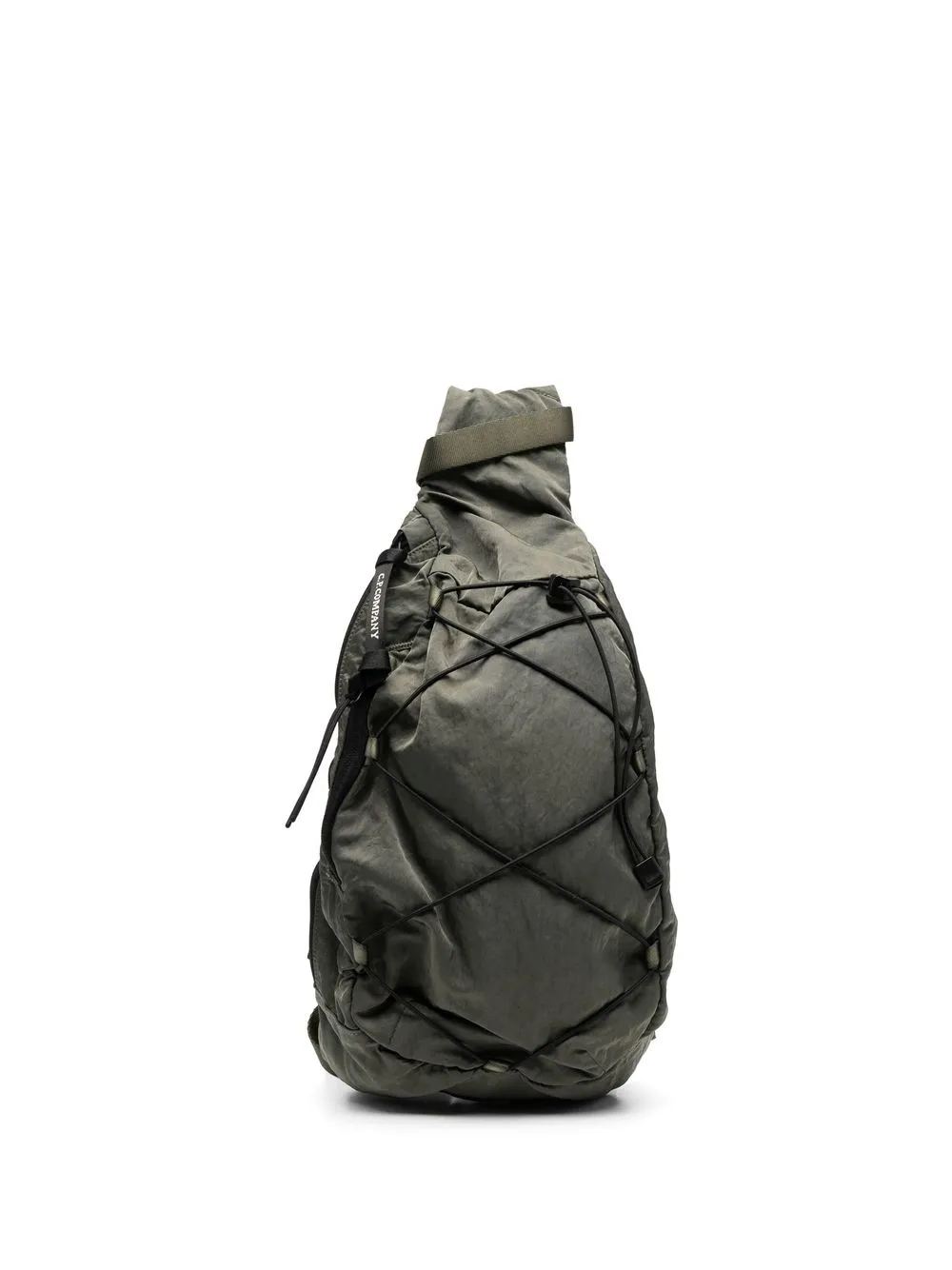 C.p. Company Lens-detail Backpack In Grün