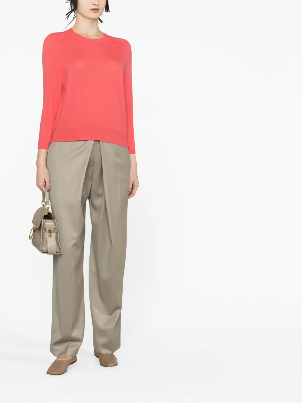 360Cashmere Trui met ronde hals - Roze