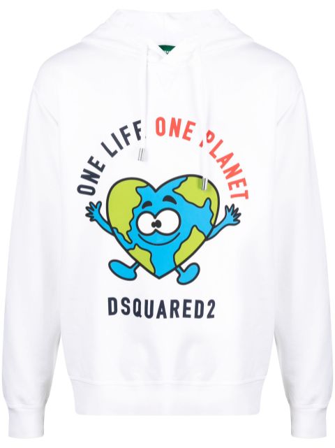 DSQUARED2 long sleeves hoodie Men