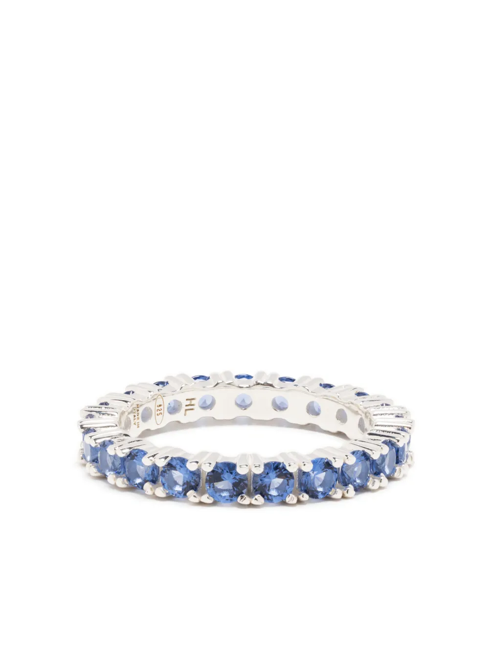 Hatton Labs Crystal-embellished Finger Ring In Silber