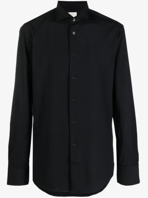 Traiano Milano vestido camisero con cuello