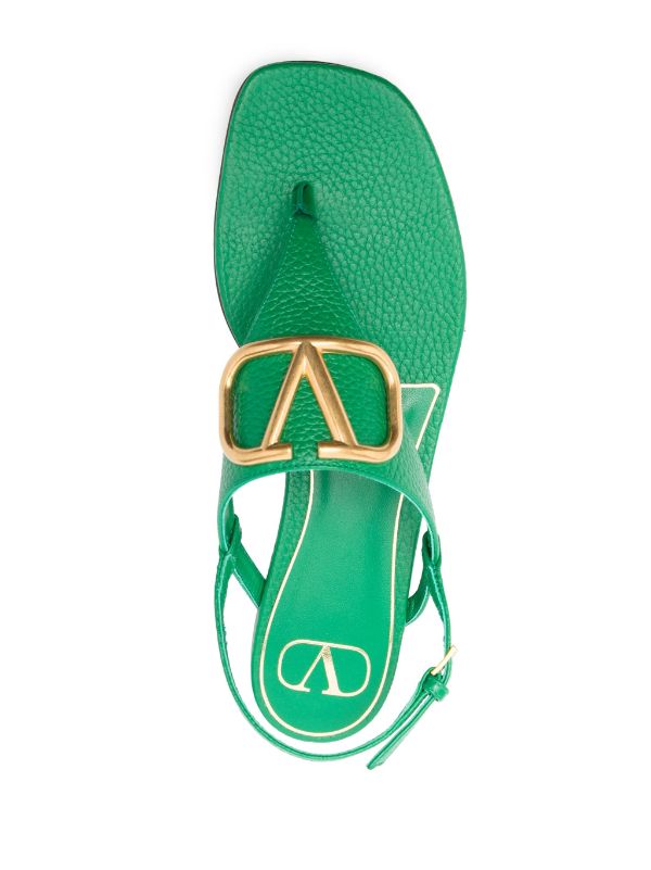 Valentino green clearance sandals