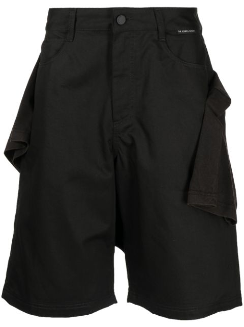 44 LABEL GROUP five-pocket cotton Bermuda shorts 