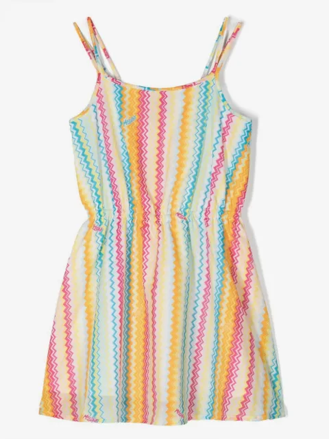 Missoni Kids stribet kjole