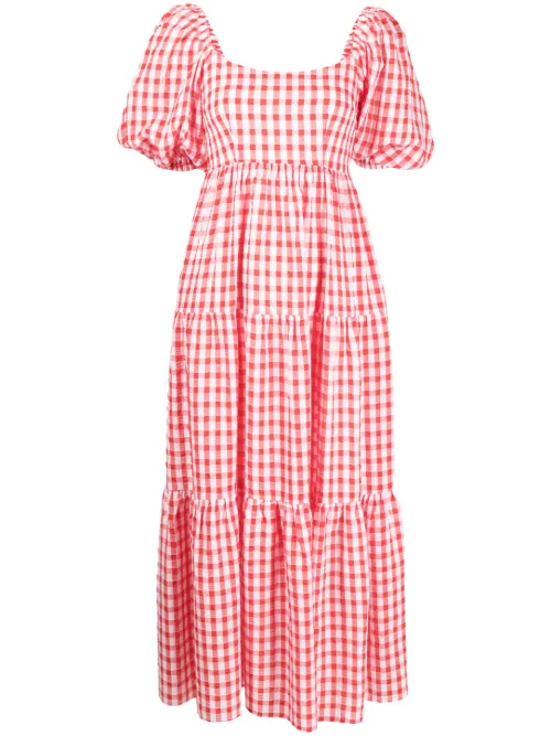 Robe à carreaux vichy - Kitri - Modalova