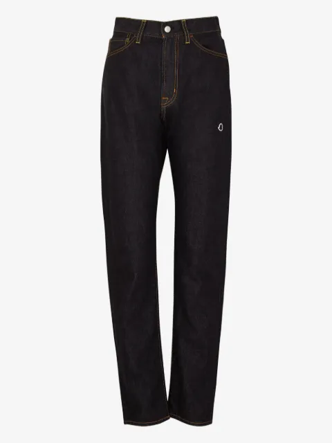 Moncler Jeans mit Logo-Patch