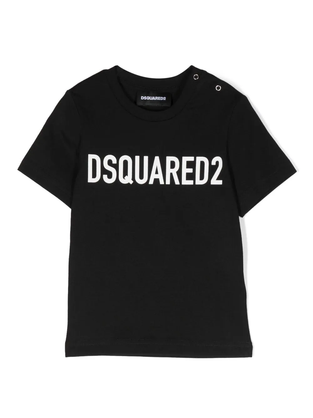 Dsquared2 Logo-print Long-sleeved T-shirt In Schwarz