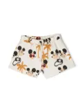 Mini Rodini graphic-print shorts - Neutrals