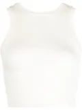 PRISM² Luminous cropped top - White