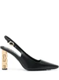 Givenchy buckle-strap pointed-toe pumps - Black